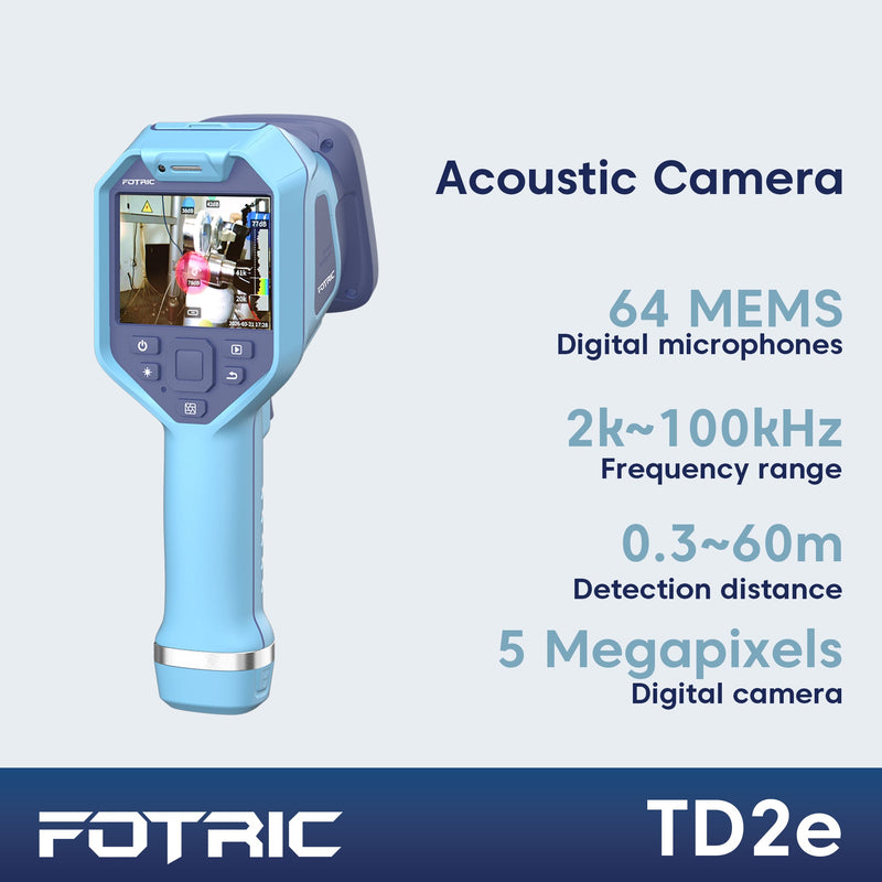 FOTRIC TD2e Akoestische Beeldvormer – Vooraanzicht