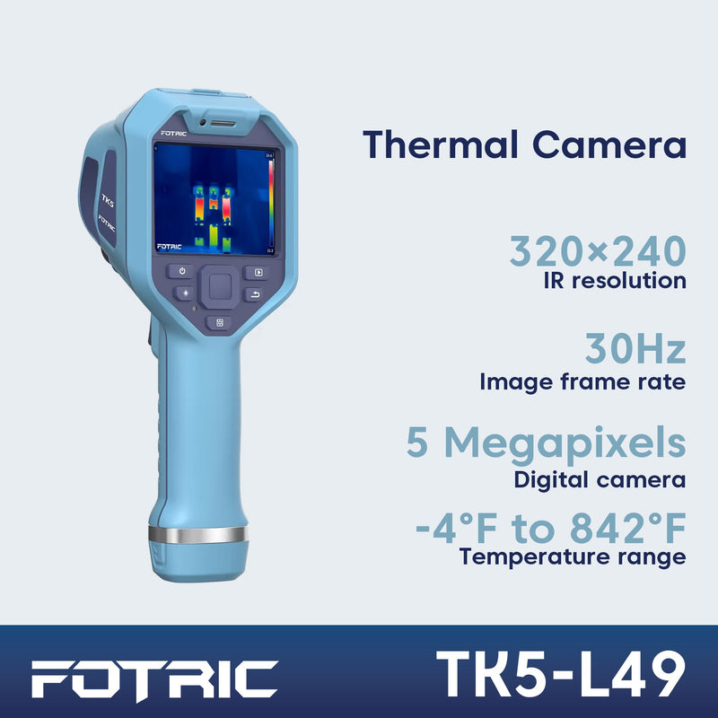 FOTRIC TK5 Thermische Beeldcamera – Vooraanzicht