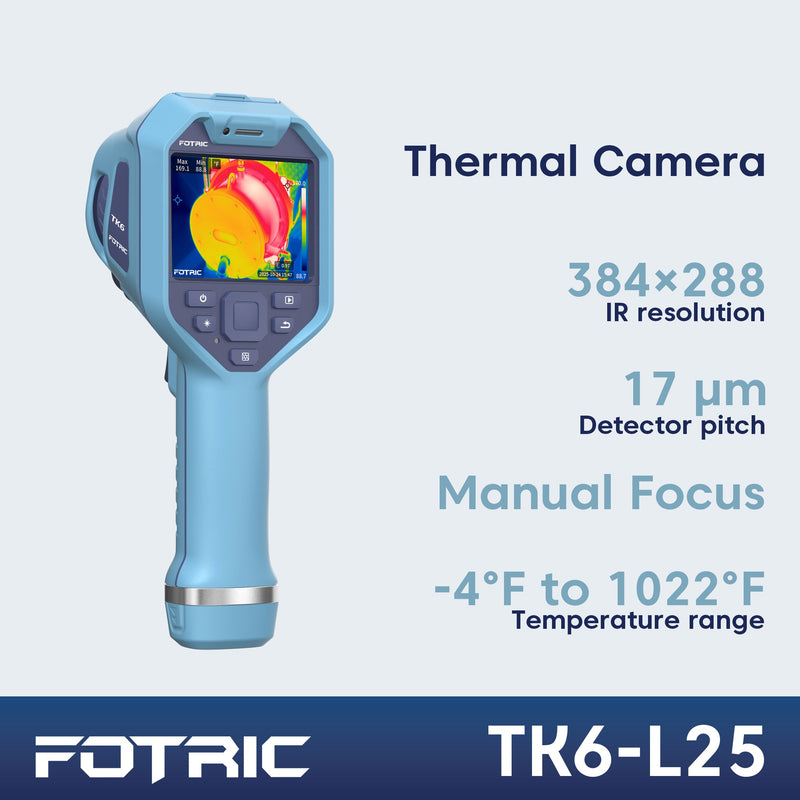 FOTRIC TK6 Thermische Beeldcamera – Vooraanzicht