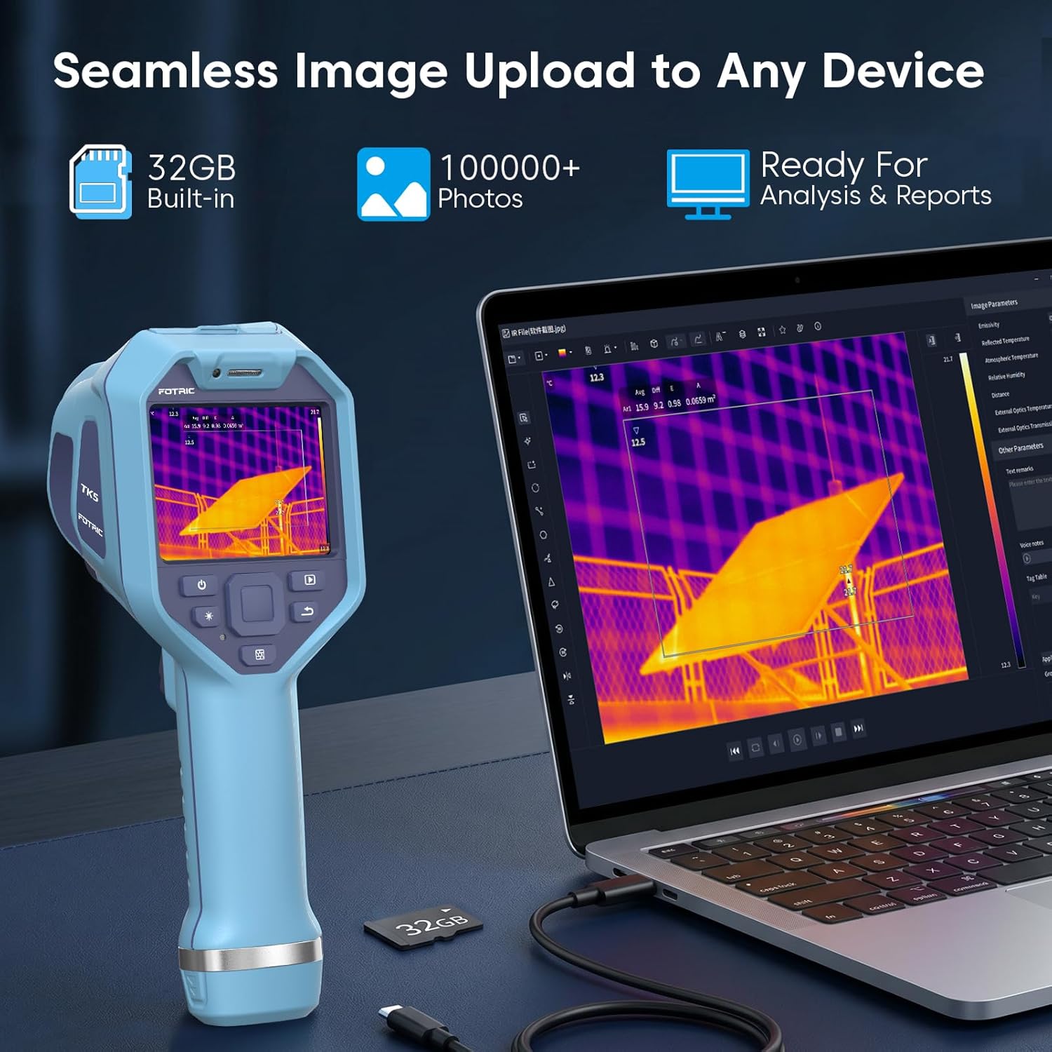 FOTRIC TK5 Thermal Imaging Camera -7 | Fotric